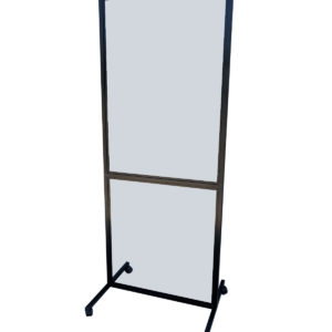 Room and Office Mobile Dividers, Sneeze Guards, and Safety Shields for Manufacturing and Production